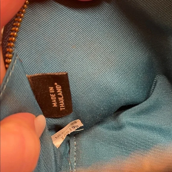 Coach Signature Stripe Cosmetic Case EUC - Picture 9 of 9